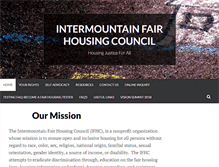 Tablet Screenshot of ifhcidaho.org